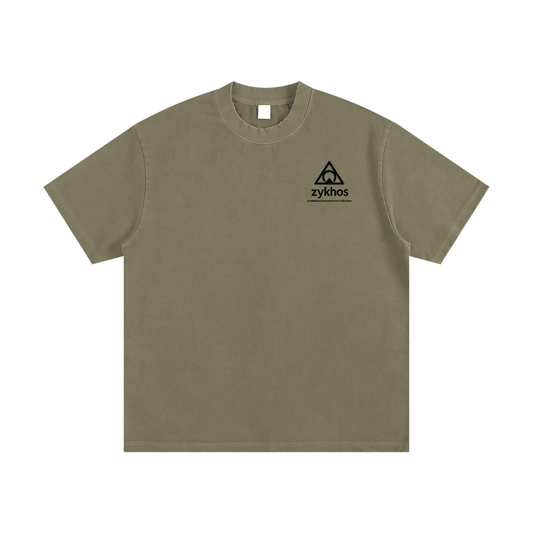 Heavyweight Vintage Washed Frayed T-Shirt