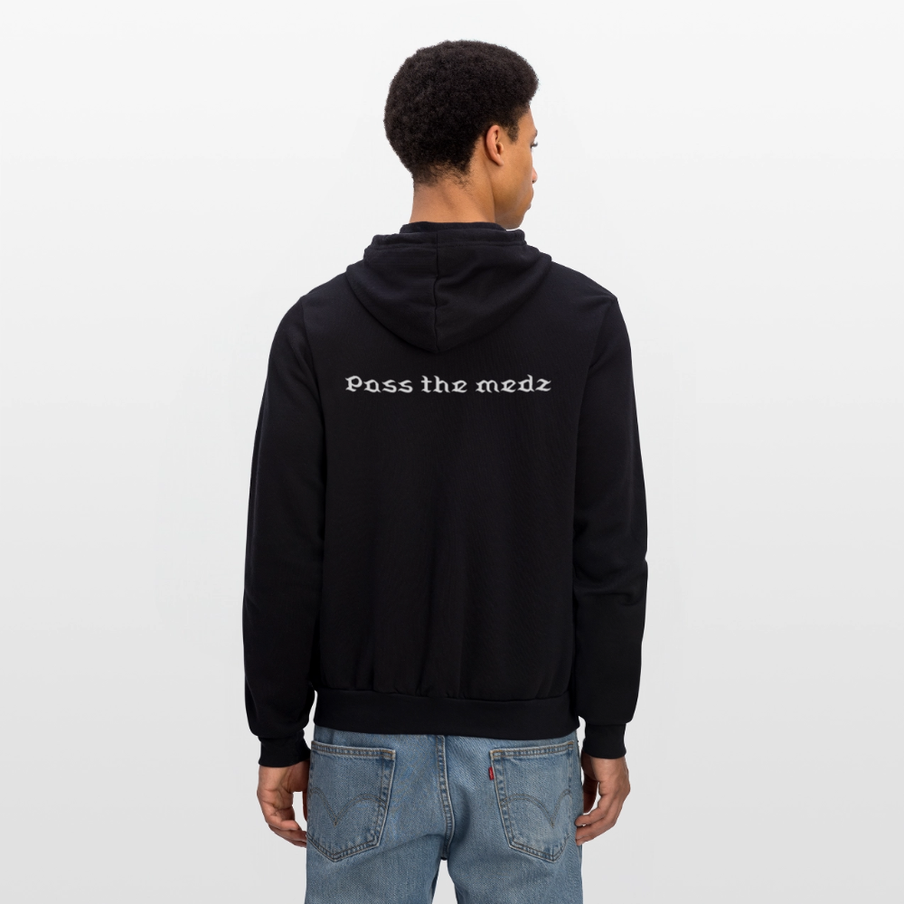 Bella + Canvas Unisex Full Zip Hoodie - black