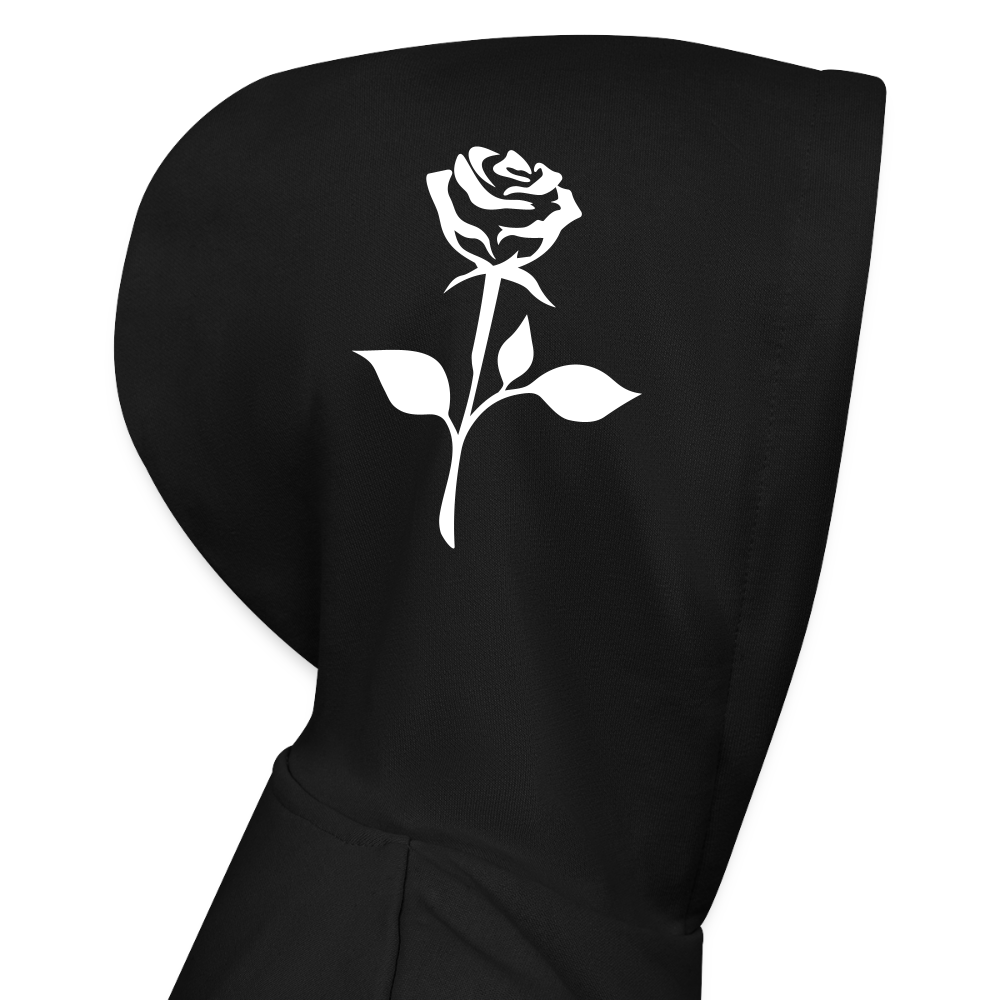 Women’s Cropped Hoodie - black