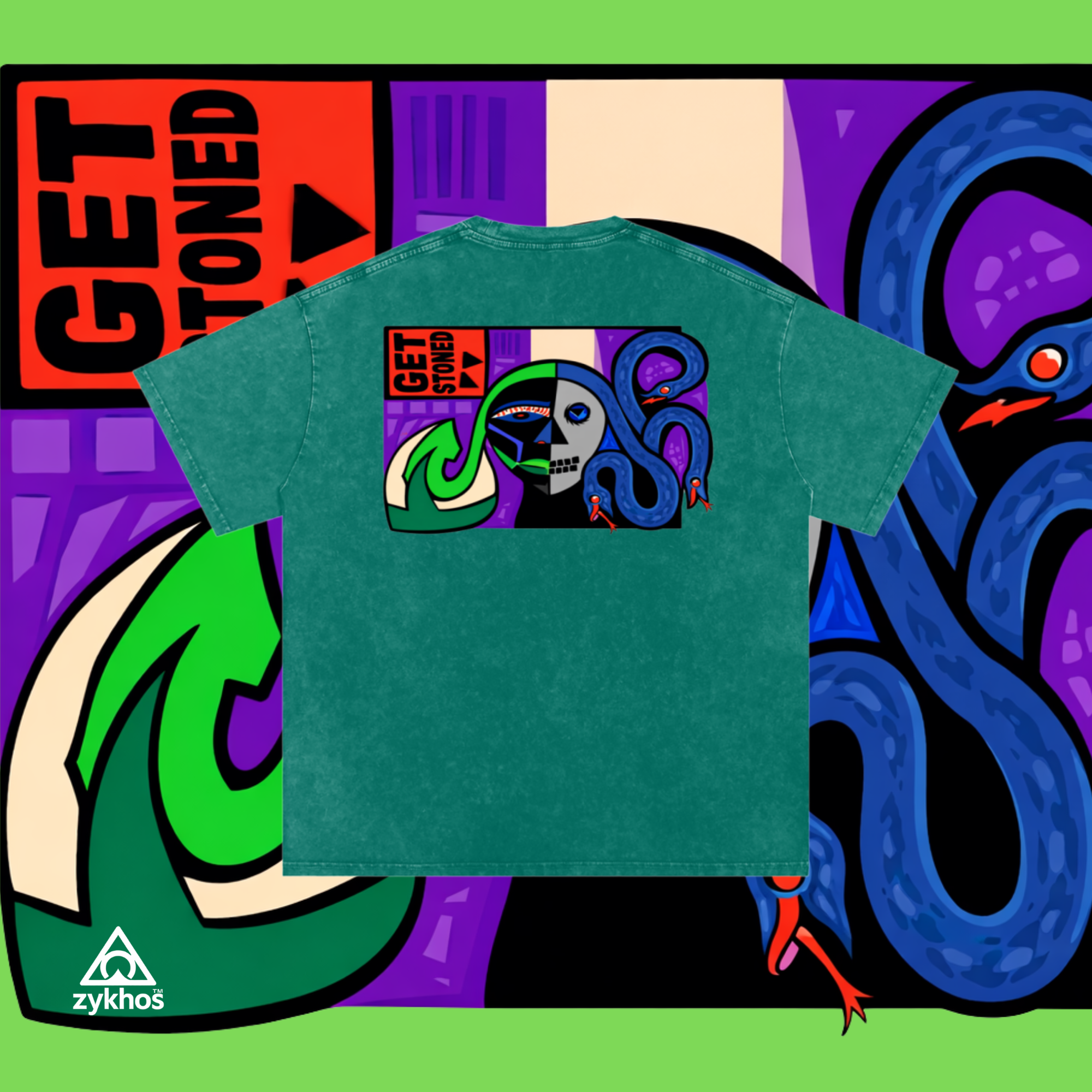 CROMATIC FRACTURE ACT 1 Cotton T-Shirt