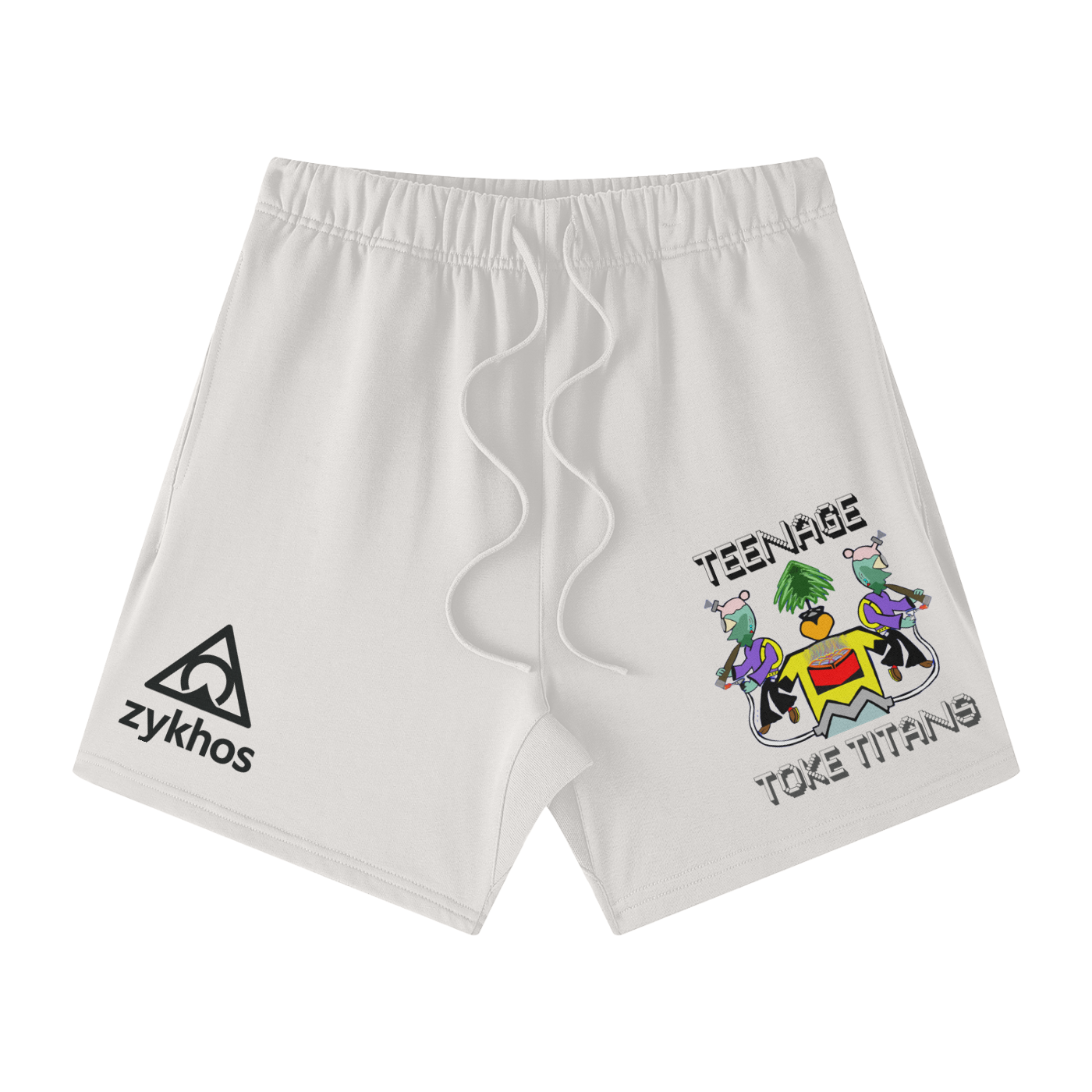 Streetwear Unisex Heavyweight Earth Tone Loose Fit FOG 100% Cotton Shorts
