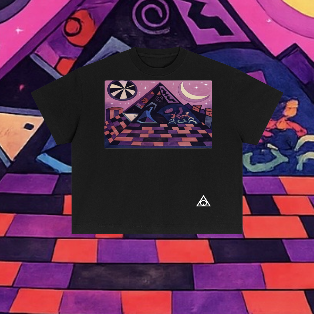 CARMINE PYRAMIDS Tee