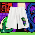 CROMATIC FRACTURE Fleece Shorts
