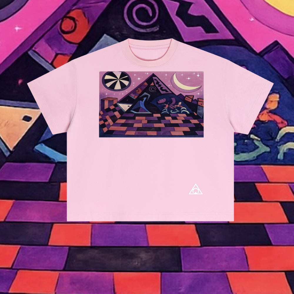 CARMINE PYRAMIDS Tee