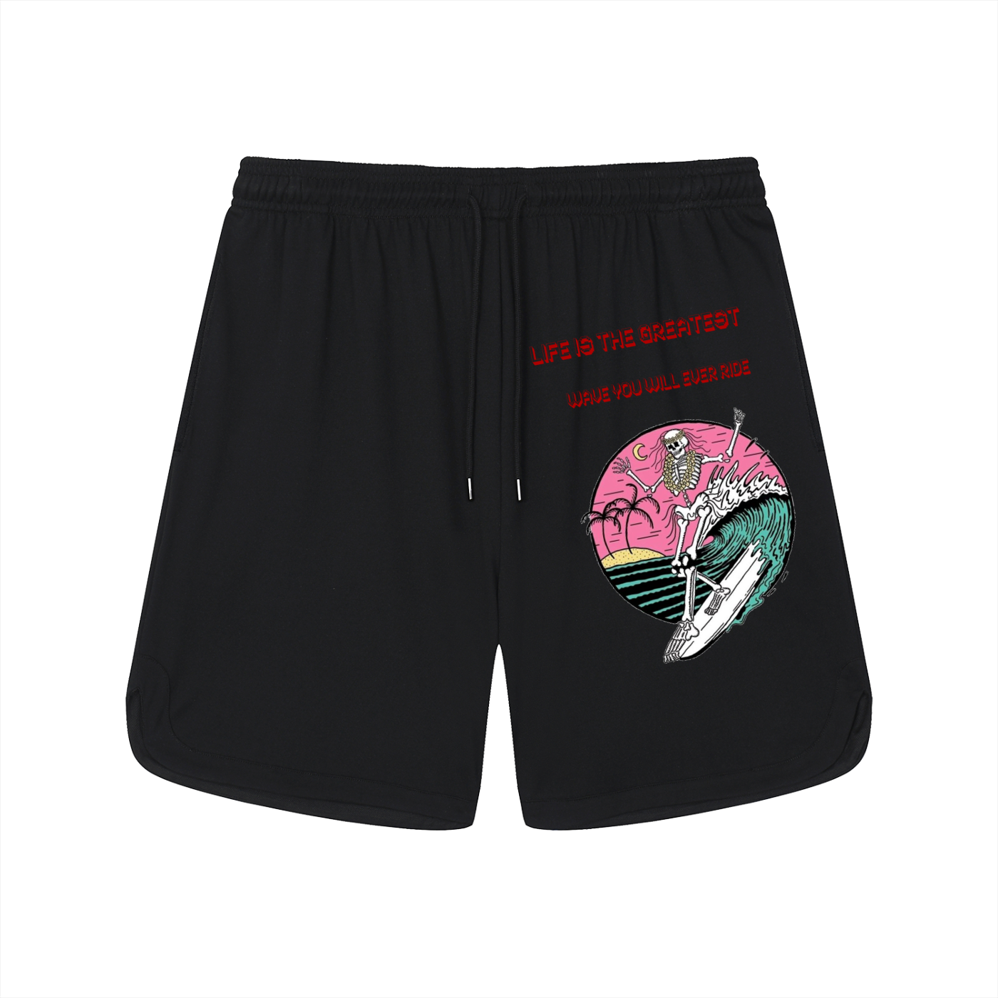 Mesh-Lined Quick-Dry Performance Shorts