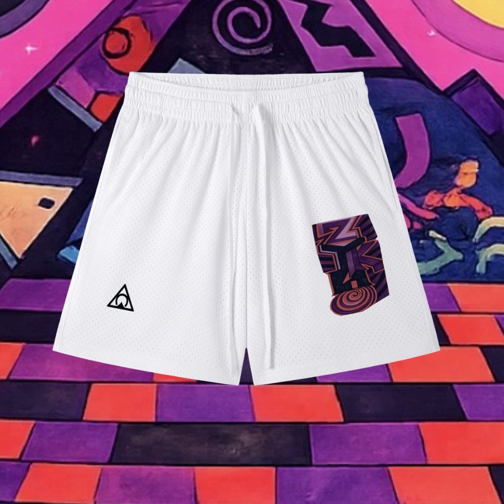CARMINE PYRAMIDS MESH Shorts