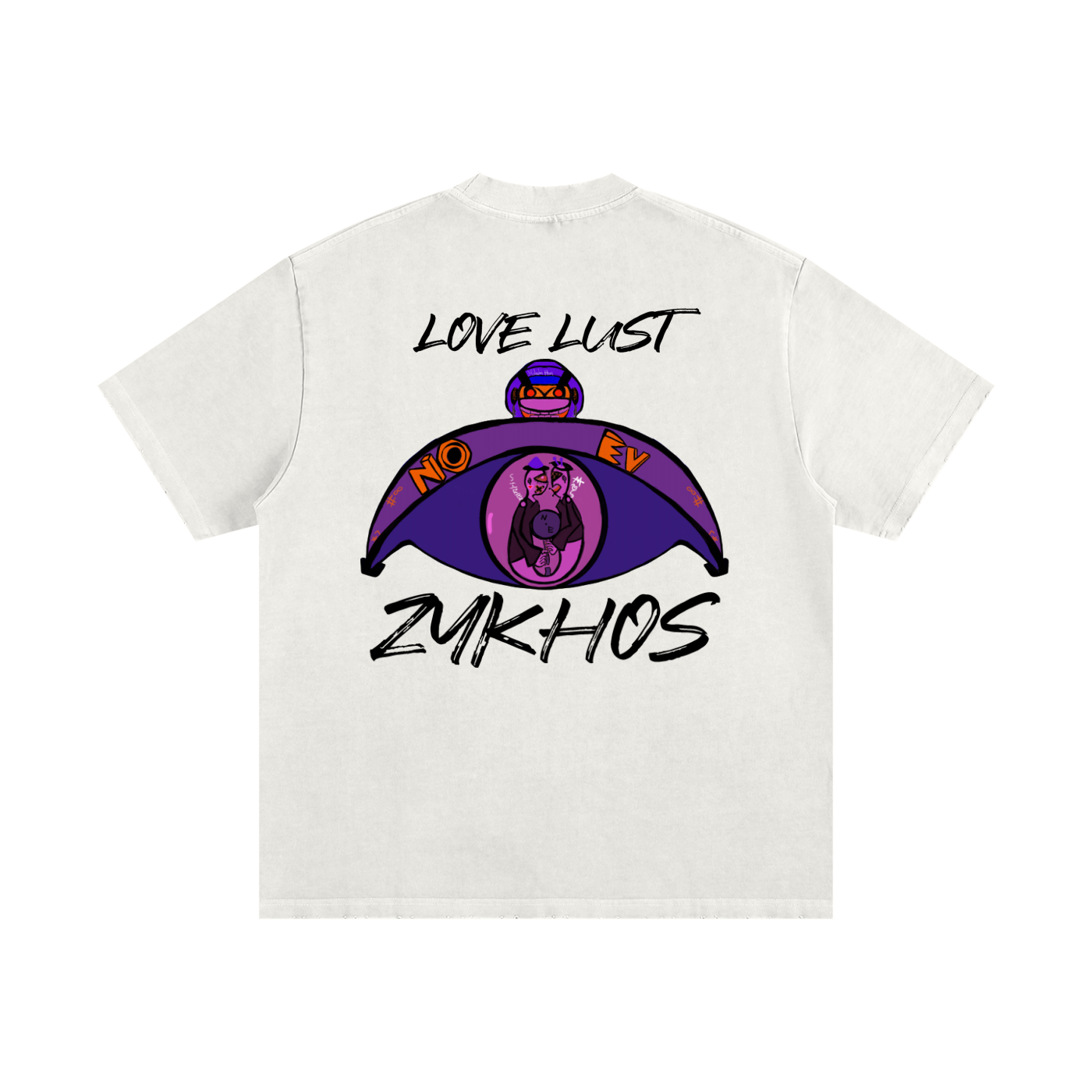 Heavyweight Vintage Washed Frayed T-Shirt